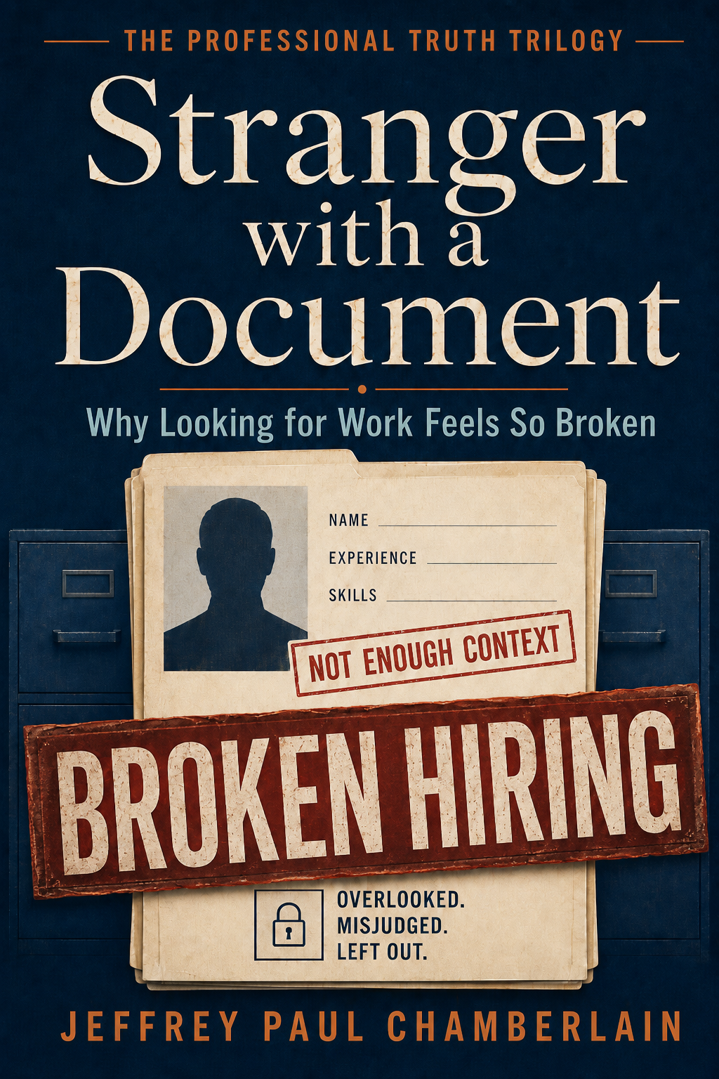 Cover of Stranger with a Document by Jeffrey Paul Chamberlain